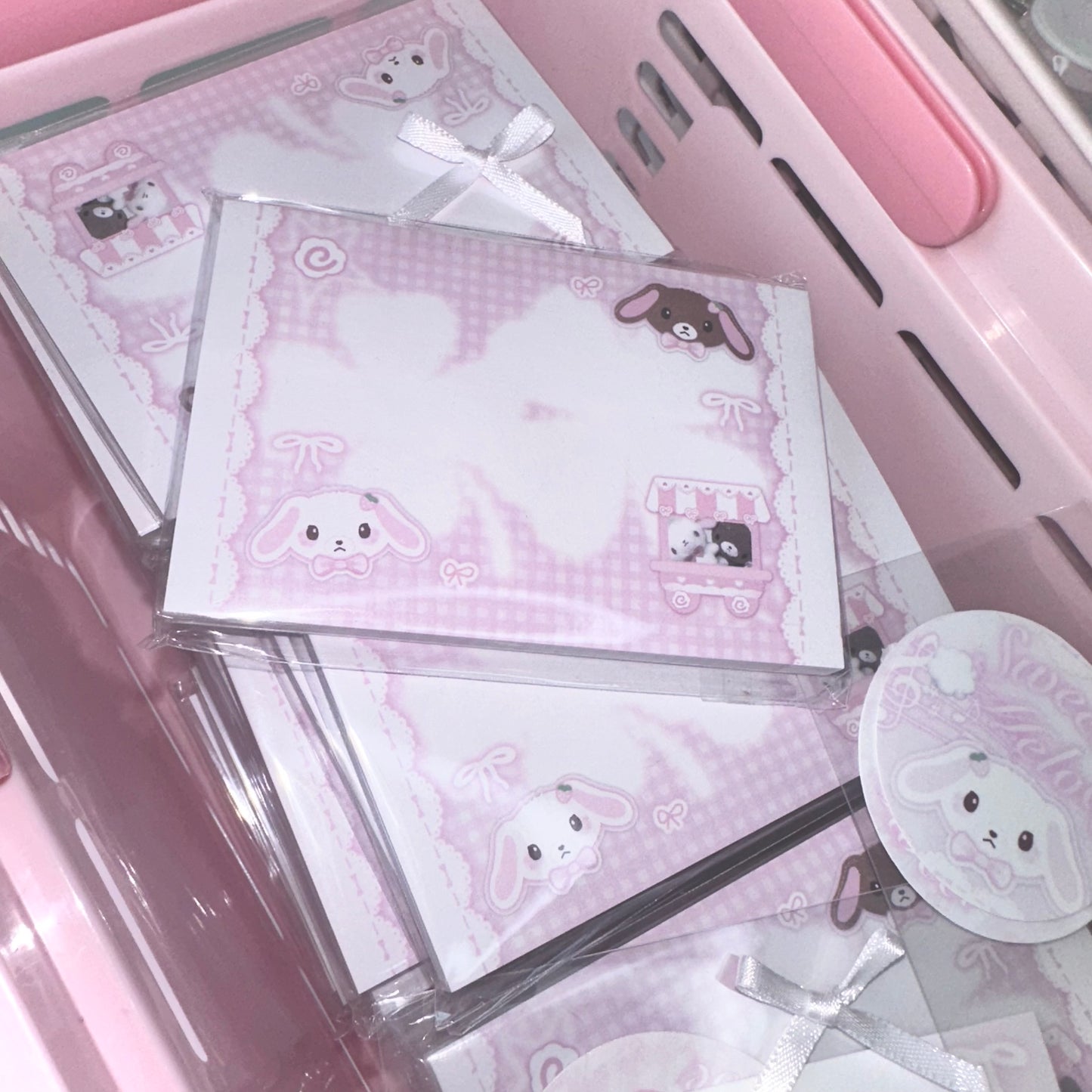 ₊˚⊹ ʚɞ ࣭ Sugar Bunnies🐰Memo pad!